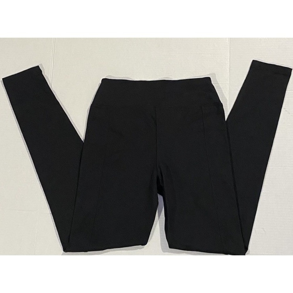 Peruvian Connection Spa Leggings Black Womens Size Medium New Without Tags